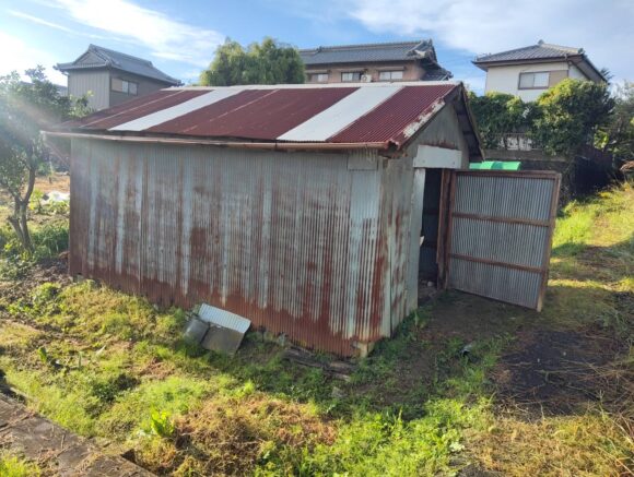 物置、小屋の解体について